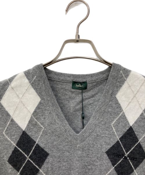 the Barnnet（ザ バーネット）THE BARNNET (ザ バーネット) ニットベスト グレー サイズ:不明の古着・服飾アイテム