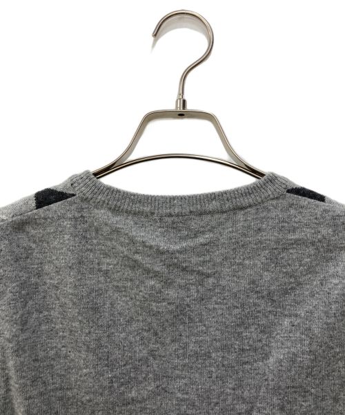 the Barnnet（ザ バーネット）THE BARNNET (ザ バーネット) ニットベスト グレー サイズ:不明の古着・服飾アイテム