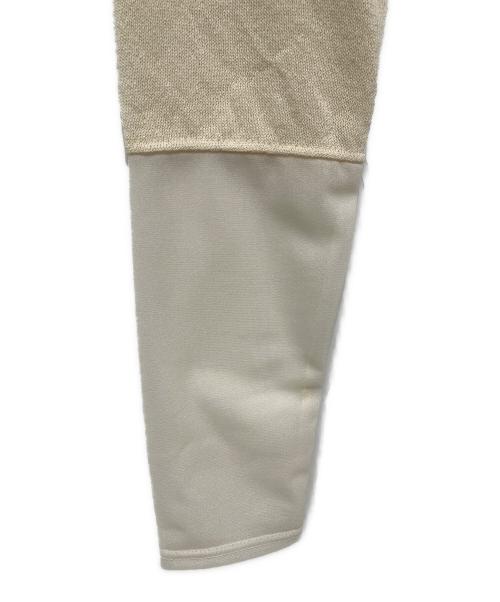 Maglia Plus（マリアプラス）Maglia Plus (マリアプラス) ポリ和紙シアーリラックスセーター アイボリー サイズ:FREEの古着・服飾アイテム