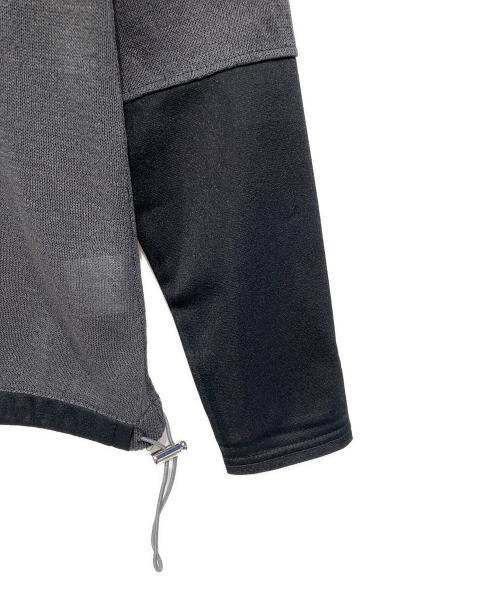 Maglia Plus（マリアプラス）Maglia Plus (マリアプラス) ポリ和紙シアーリラックスセーター グレー サイズ:FREEの古着・服飾アイテム