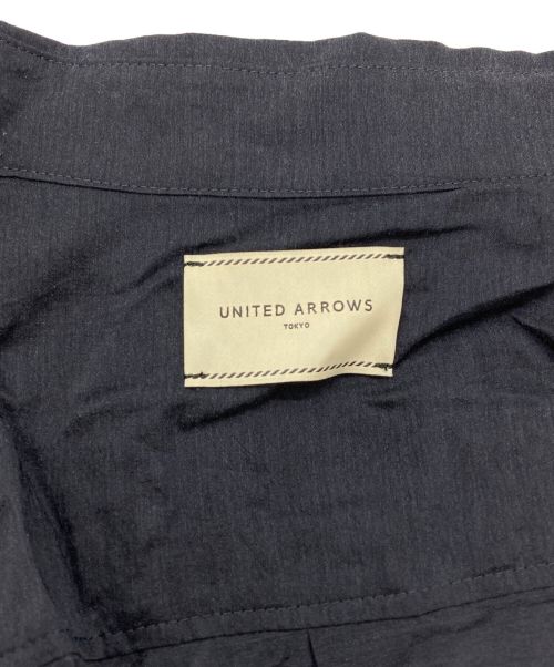 UNITED ARROWS（ユナイテッドアローズ）UNITED ARROWS (ユナイテッドアローズ) UBCCサイドスリットロングシャツ ネイビー サイズ:Free 未使用品の古着・服飾アイテム