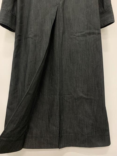 ASTRAET（アストラット）ASTRAET (アストラット) スキッパー ボックスプリーツ ワンピース ブラック サイズ:-の古着・服飾アイテム