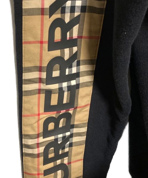 BURBERRY LONDON（バーバリーロンドン）BURBERRY LONDON (バーバリー ロンドン) ジップパーカー ブラック サイズ:Lの古着・服飾アイテム