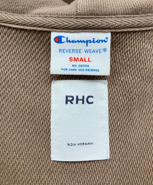 Champion（チャンピオン）Champion (チャンピオン) RHC Ron Herman (アールエイチシー ロンハーマン) リバースウィーブパーカー ベージュ サイズ:Sの古着・服飾アイテム