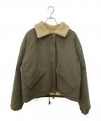THORTEソルテ）の古着「Military Boa Jacket」｜オリーブ