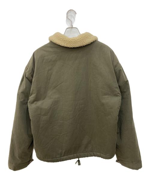 THORTE（ソルテ）THORTE (ソルテ) Military Boa Jacket オリーブ サイズ:不明の古着・服飾アイテム