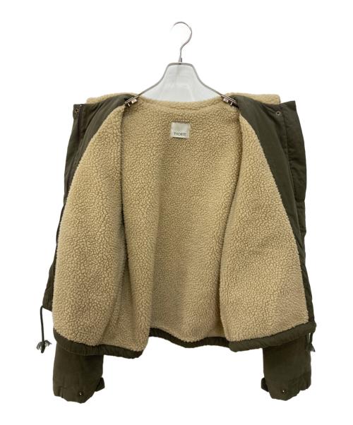 THORTE（ソルテ）THORTE (ソルテ) Military Boa Jacket オリーブ サイズ:不明の古着・服飾アイテム