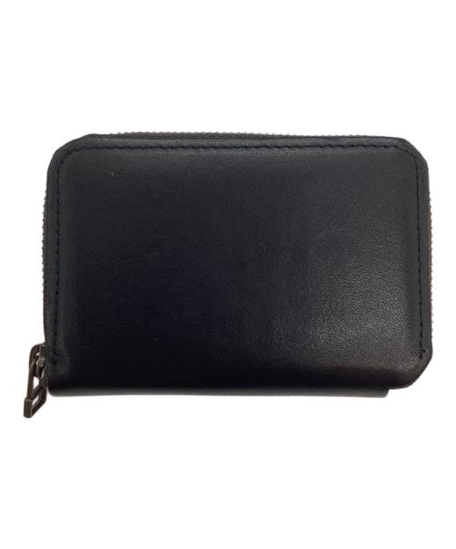 M+（エムピウ）M+ (エムピウ) コンパクトウォレット ブラックの古着・服飾アイテム