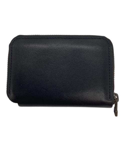 M+（エムピウ）M+ (エムピウ) コンパクトウォレット ブラックの古着・服飾アイテム