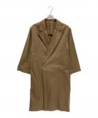 DEUXIEME CLASSEドゥーズィエム クラス）の古着「ricceri ワイドコート」｜ブラウン