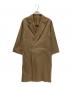 DEUXIEME CLASSE（ドゥーズィエム クラス）の古着「ricceri ワイドコート」｜ブラウン