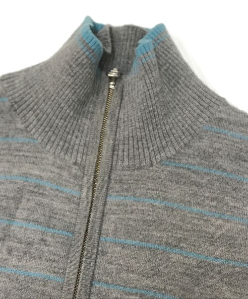 theory（セオリー）theory (セオリー) リバーシブルドライバーズニット グレー サイズ:38の古着・服飾アイテム