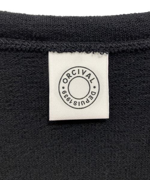 ORCIVAL（オーシバル）ORCIVAL (オーシバル) VNECK CARDIGAN ブラック サイズ:1の古着・服飾アイテム