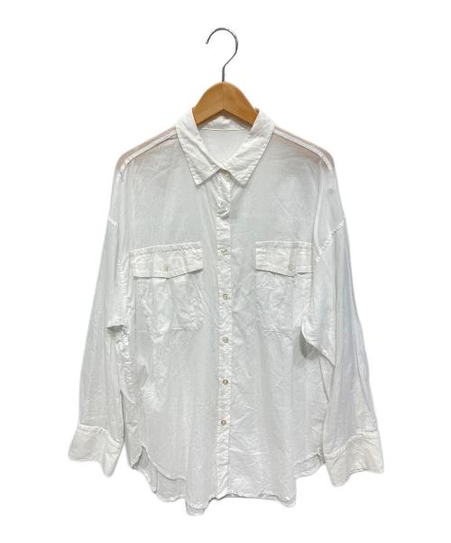 GALLARDA GALANTE（ガリャルダガランテ）GALLARDA GALANTE (ガリャルダガランテ) コットンローンシャツ ホワイト サイズ:FREEの古着・服飾アイテム