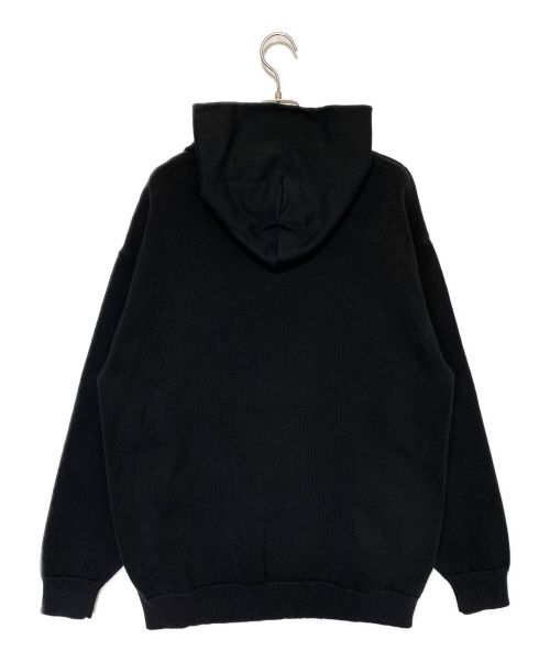 BALENCIAGA（バレンシアガ）BALENCIAGA (バレンシアガ) METAL PATCHED HOODIE ブラック サイズ:Sの古着・服飾アイテム