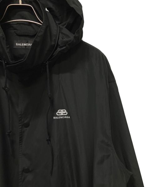 BALENCIAGA（バレンシアガ）BALENCIAGA (バレンシアガ) Raincoat Technical ブラック サイズ:46の古着・服飾アイテム
