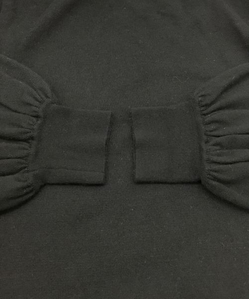 FOXEY（フォクシー）FOXEY (フォクシー) Cream Puff Sweater ブラック サイズ:40の古着・服飾アイテム