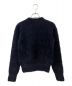BALENCIAGA (バレンシアガ) Bal Horizontal Allover Furry Sweater ブラック サイズ:XS：65000円