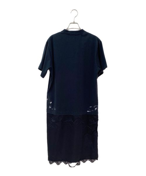 BALENCIAGA（バレンシアガ）BALENCIAGA (バレンシアガ) メタルロゴワンピース ブラック サイズ:XSの古着・服飾アイテム