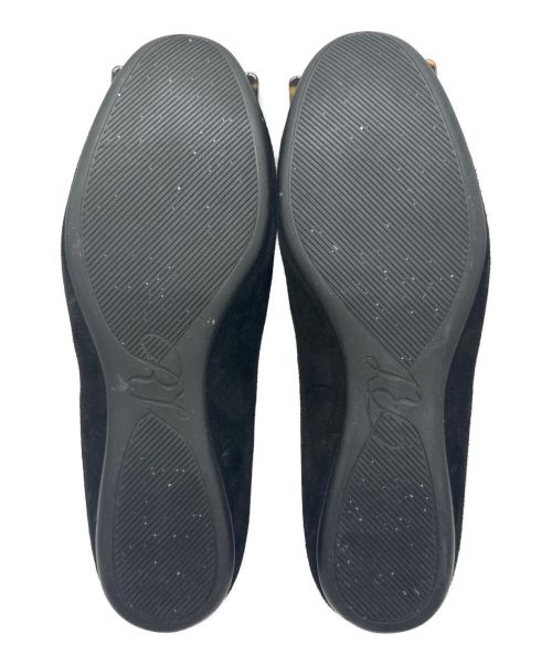 Roger Vivier（ロジェ ヴィヴィエ）Roger Vivier (ロジェ ヴィヴィエ) フラットパンプス ブラック サイズ:35 1/2の古着・服飾アイテム