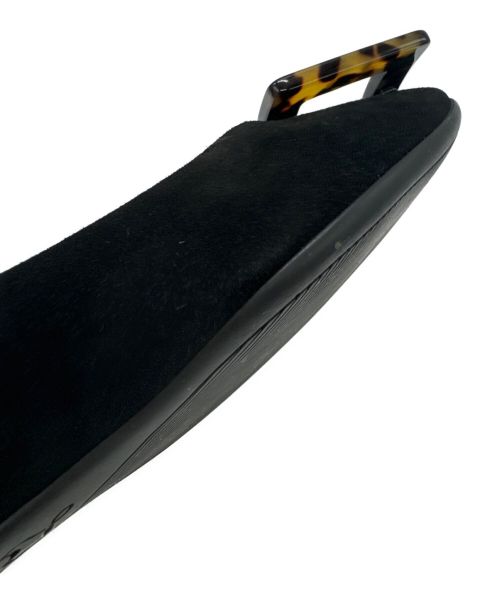 Roger Vivier（ロジェ ヴィヴィエ）Roger Vivier (ロジェ ヴィヴィエ) フラットパンプス ブラック サイズ:35 1/2の古着・服飾アイテム