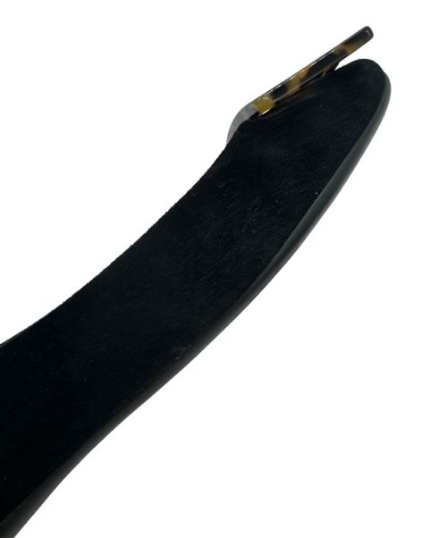 Roger Vivier（ロジェ ヴィヴィエ）Roger Vivier (ロジェ ヴィヴィエ) フラットパンプス ブラック サイズ:35 1/2の古着・服飾アイテム