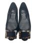 中古・古着 Roger Vivier (ロジェ ヴィヴィエ) フラットパンプス ブラック サイズ:35 1/2：9000円