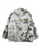 P-ROOM THE WORLDピールームザワールド）の古着「マウンテンパーカー／Ryohei Sasaki MOUNTAIN PARKA」｜ホワイト