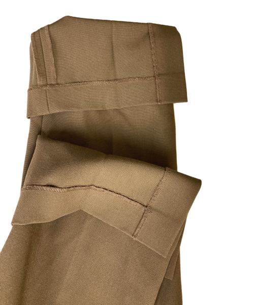 MUSE（ミューズ）MUSE (ミューズ) PREMIUM WOOL スリットパンツ ブラウン サイズ:SIZE 36の古着・服飾アイテム