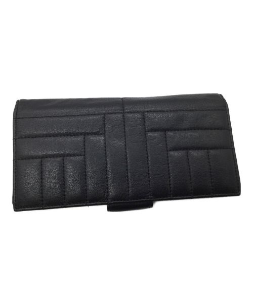 LANVIN en Bleu（ランバンオンブルー）LANVIN en Bleu (ランバンオンブルー) 長財布 ブラックの古着・服飾アイテム