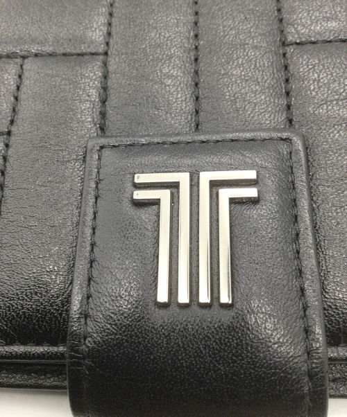 LANVIN en Bleu（ランバンオンブルー）LANVIN en Bleu (ランバンオンブルー) 長財布 ブラックの古着・服飾アイテム