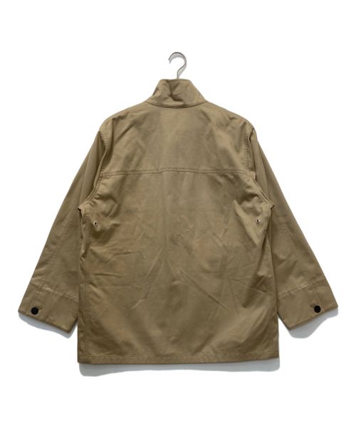 ATON（エイトン）ATON (エイトン) WEST POINT STAND FIELD COAT ベージュ サイズ:2の古着・服飾アイテム
