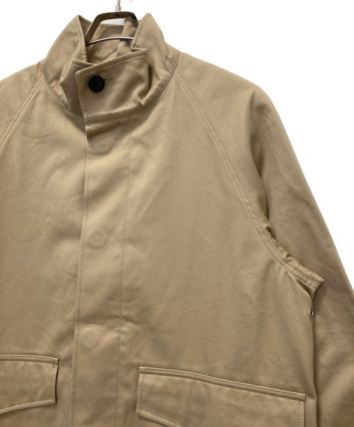 ATON（エイトン）ATON (エイトン) WEST POINT STAND FIELD COAT ベージュ サイズ:2の古着・服飾アイテム