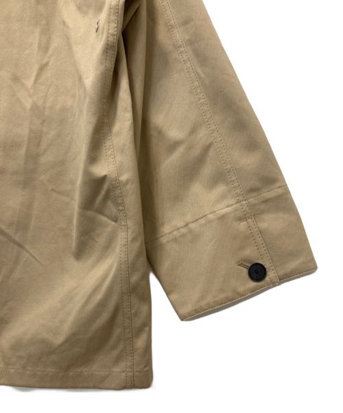 ATON（エイトン）ATON (エイトン) WEST POINT STAND FIELD COAT ベージュ サイズ:2の古着・服飾アイテム