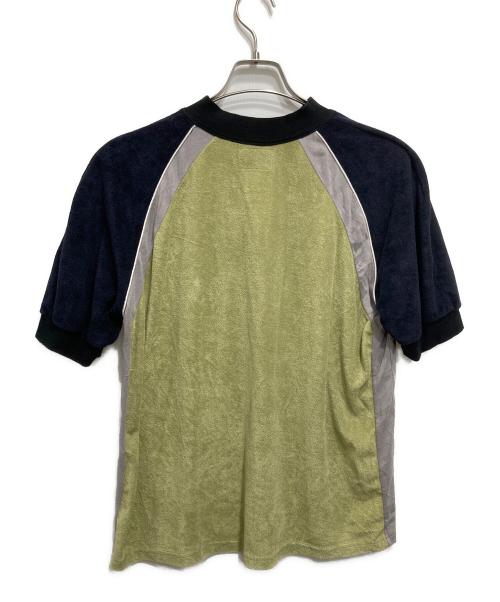 cycle by myob（サイクルバイエムワイオービー）cycle by myob (サイクルバイエムワイオービー) ハーフジップトップ グリーン サイズ:不明の古着・服飾アイテム