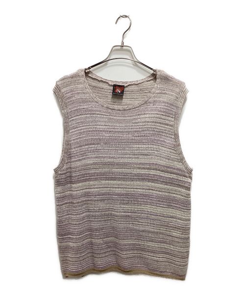VITELLI（ヴィテーリ）VITELLI (ヴィテーリ) ニットベスト パープル サイズ:2の古着・服飾アイテム