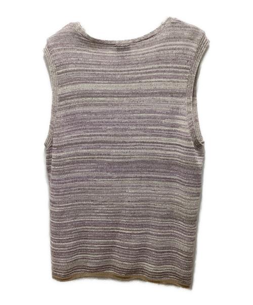 VITELLI（ヴィテーリ）VITELLI (ヴィテーリ) ニットベスト パープル サイズ:2の古着・服飾アイテム