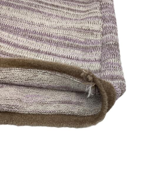 VITELLI（ヴィテーリ）VITELLI (ヴィテーリ) ニットベスト パープル サイズ:2の古着・服飾アイテム