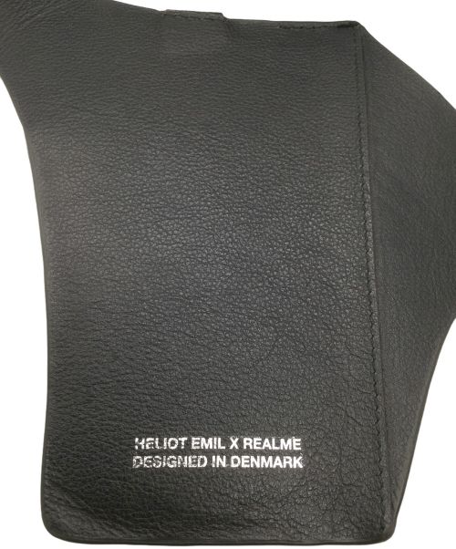 realme（リアルミー）realme (リアルミー) HELIOT EMIL (ヘリオットエミル) Custom Smartphone Bag ブラック ブラックの古着・服飾アイテム