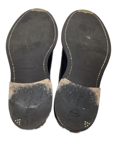 CALMANTHOLOGY（カルマンソロジー）CALMANTHOLOGY (カルマンソロジー) ダブルモンクストラップシューズ ブラック サイズ:7.5の古着・服飾アイテム