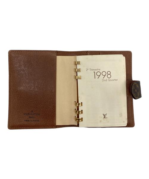 LOUIS VUITTON（ルイ ヴィトン）LOUIS VUITTON (ルイ ヴィトン) 手帳カバー ブラウンの古着・服飾アイテム