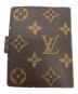 LOUIS VUITTON (ルイ ヴィトン) 手帳カバー ブラウン：16000円