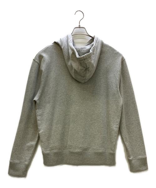 maison kitsune（メゾンキツネ）maison kitsune (メゾンキツネ) プルオーバーパーカー グレー サイズ:Lの古着・服飾アイテム