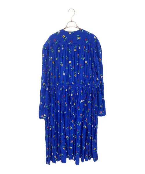 BALENCIAGA（バレンシアガ）BALENCIAGA (バレンシアガ) フローラルドレス ブルー サイズ:2 未使用品の古着・服飾アイテム