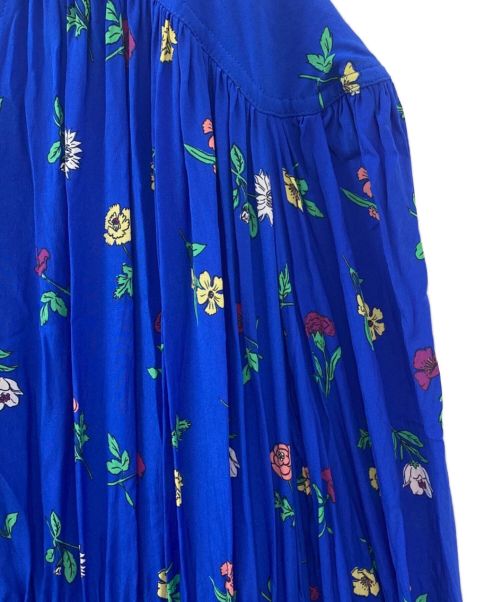 BALENCIAGA（バレンシアガ）BALENCIAGA (バレンシアガ) フローラルドレス ブルー サイズ:2 未使用品の古着・服飾アイテム