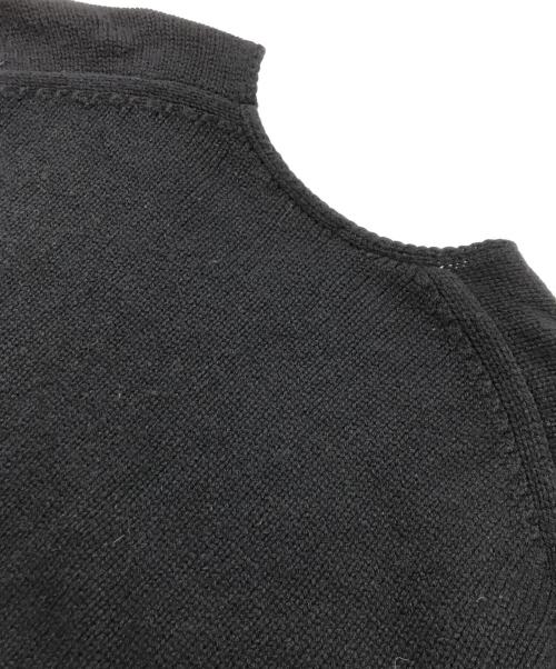 GALERIE VIE（ギャルリーヴィー）GALERIE VIE (ギャルリーヴィー) ファインウールVネックニット ネイビー サイズ:Sの古着・服飾アイテム