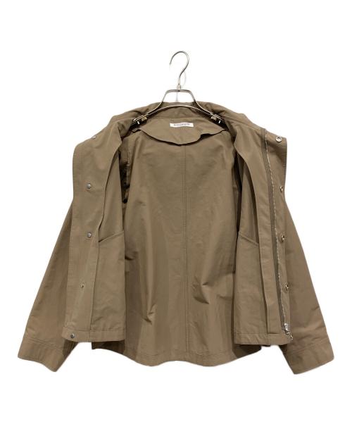 BEAUTY&YOUTH（ビューティーアンドユース）BEAUTY&YOUTH (ビューティーアンドユース) グログランフードマウンテンパーカー モカ サイズ:Mの古着・服飾アイテム