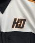 中古・古着 HARLEY-DAVIDSON (ハーレーダビッドソン) レーシングシャツ ブラック×ホワイト サイズ:L：3000円