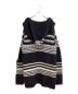 Saint Laurent Paris (サンローランパリ) Baja Cardigan (バハカーディガン) ブラック×ホワイト サイズ:XL：60000円