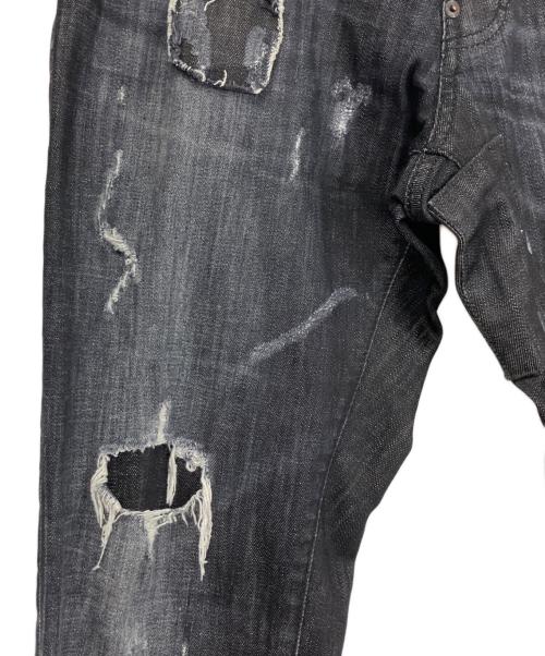 DSQUARED2（ディースクエアード）DSQUARED2 (ディースクエアード) デニムパンツ COOL GUY JEANS ブラック サイズ:52の古着・服飾アイテム